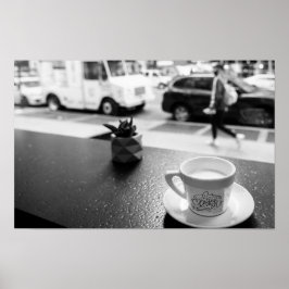Poster Momentos de café na NYC