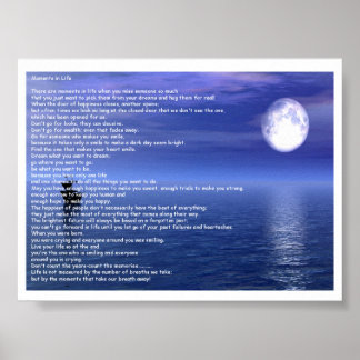 Poster Momentos Na Vida