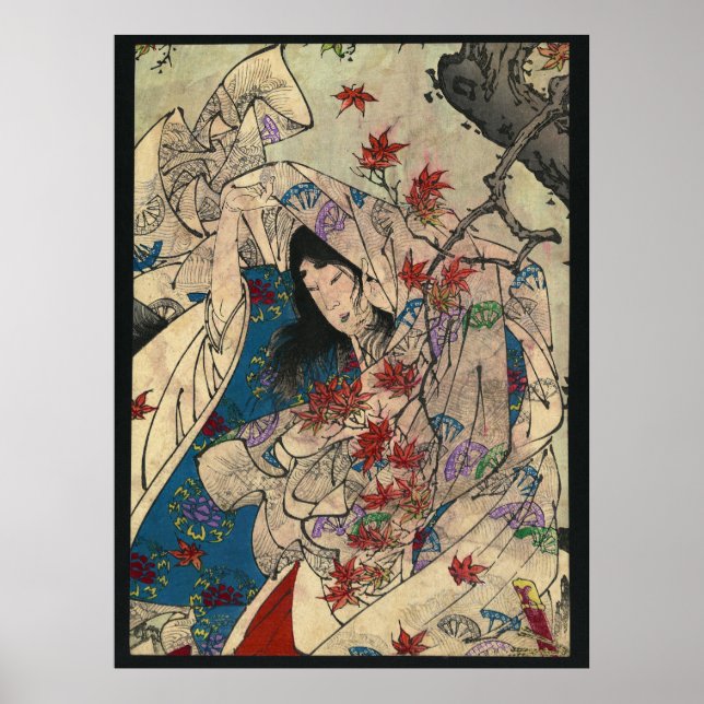 Poster Momijigari Yoshitoshi Taiso (Frente)