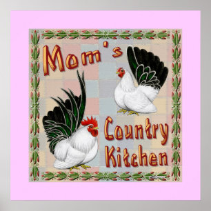 Poster Mom's Country Kitchen