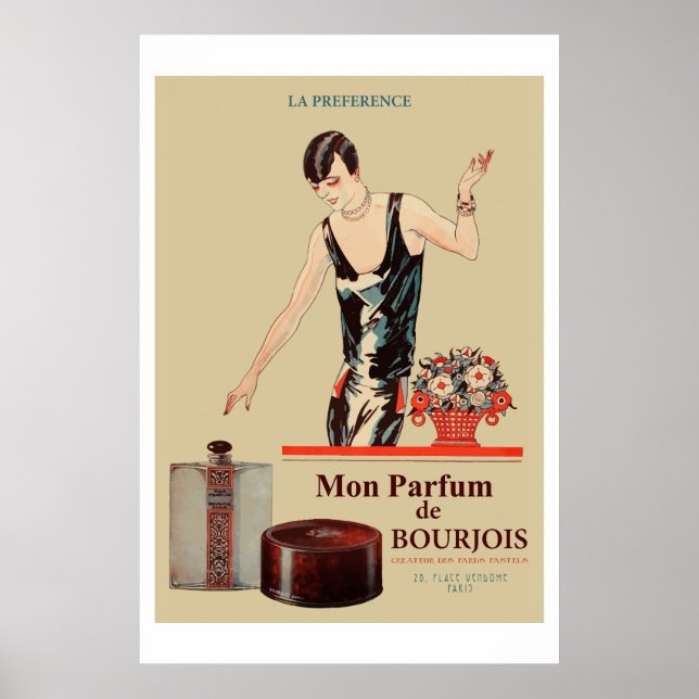 Póster Mon parfum Bourjois (Frente)