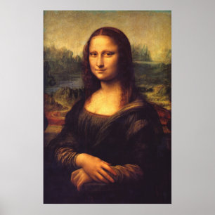 Poster Mona bonita Lisa