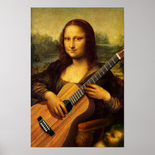 Póster Mona Guitar
