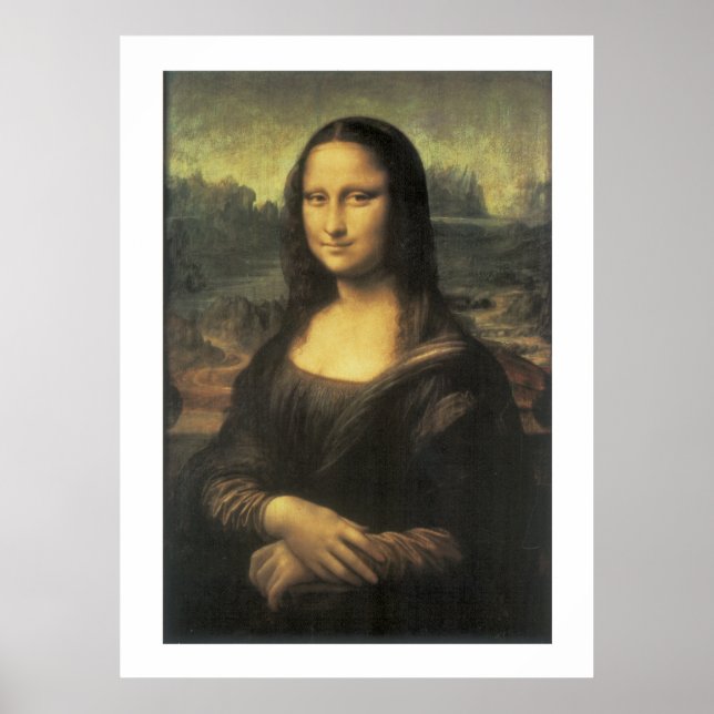 Póster Mona Lisa (Frente)
