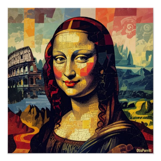 PÓSTER MONA LISA-25 (Frente)