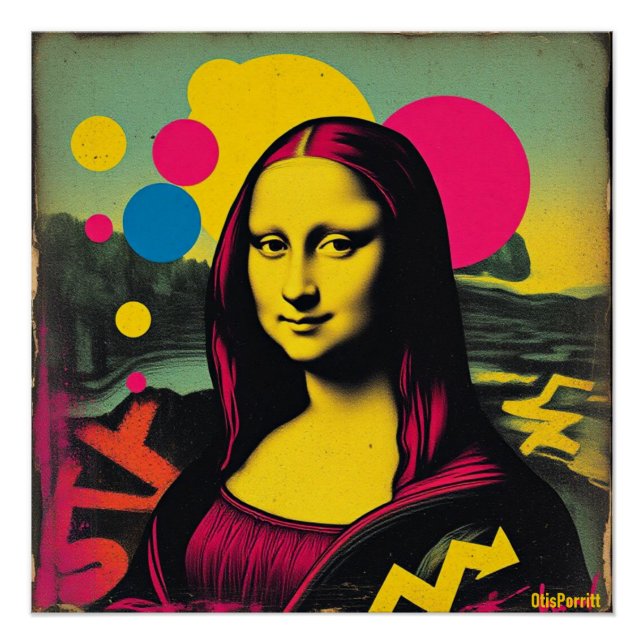 PÓSTER MONA LISA-30 (Frente)