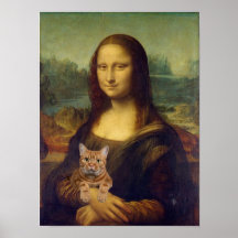 Mona Lisa com Cat