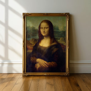 Póster Mona Lisa Leonardo da Vinci