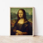 Póster Mona Lisa | Leonardo da Vinci<br><div class="desc">Mona Lisa (1503-1506) apresentada pelo artista Renascentista italiano Leonardo da Vinci. O trabalho original é óleo no painel de madeira poplar. Pensa-se que esta famosa pintura seja um retrato de Lisa Gherardini, e foi aclamada como "a mais conhecida, a mais visitada, a mais escrita, a mais cantada, a mais parodiada...</div>