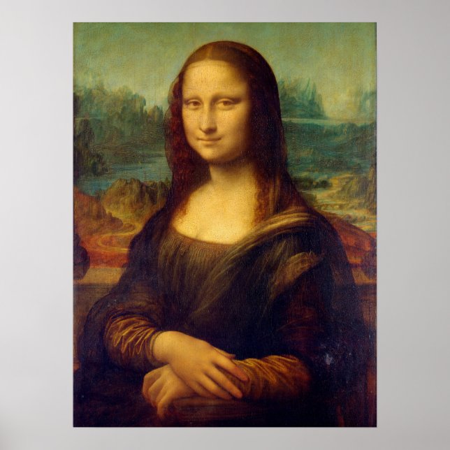 Poster Mona Lisa - Leonardo da Vinci (Frente)