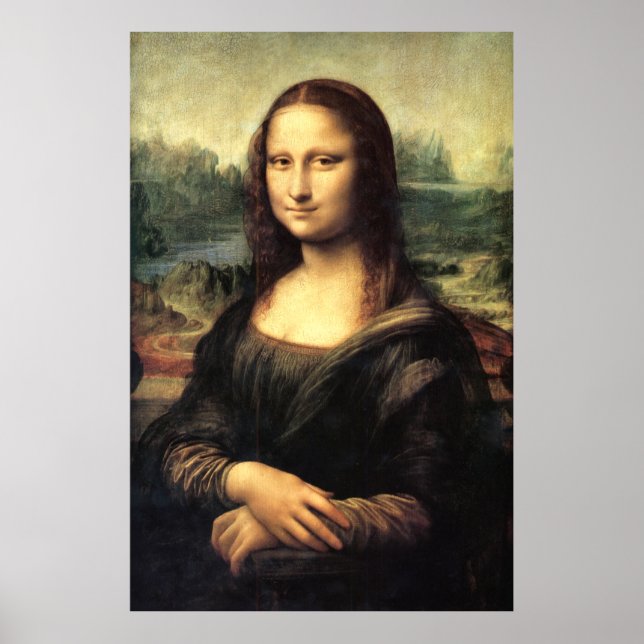 Poster Mona Lisa Leonardo da Vinci (Frente)