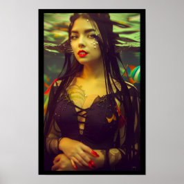 Poster Mona Lisa ou um Vampiro Subaquático Sexy