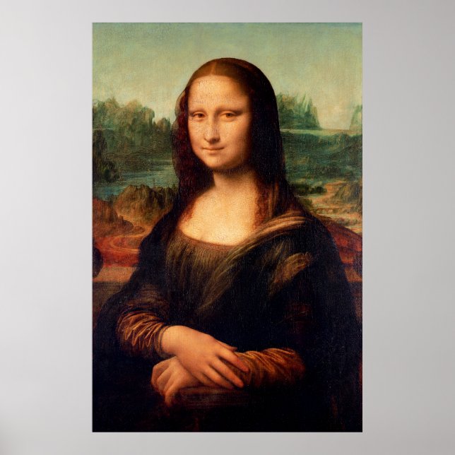 Poster MONA LISA por Leonardo Da Vinci (Frente)