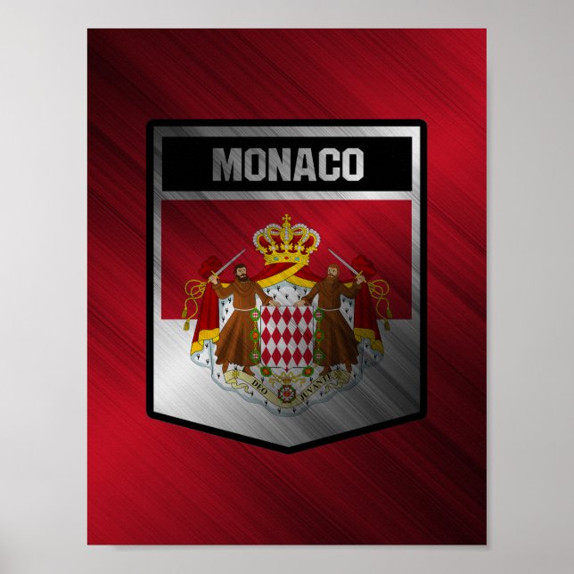 Poster Mônaco (Frente)