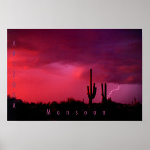 Póster Monção da arizona