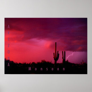 Póster Monção de arizona
