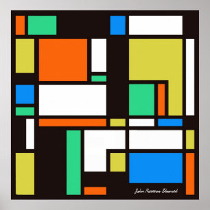 Poster Mondrian 1