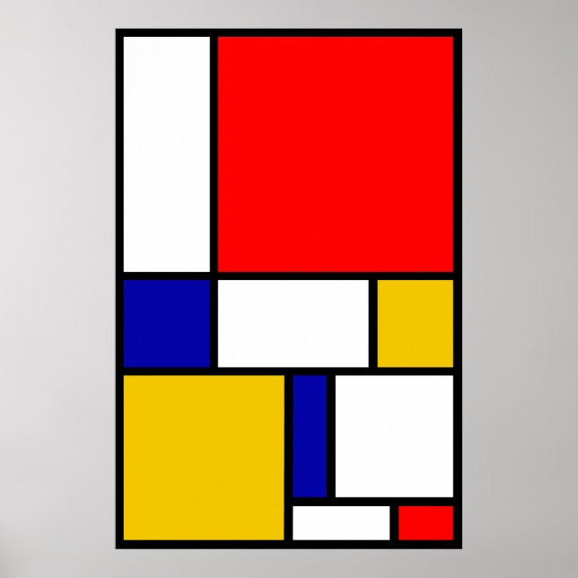 Poster Mondrian 2 (Frente)