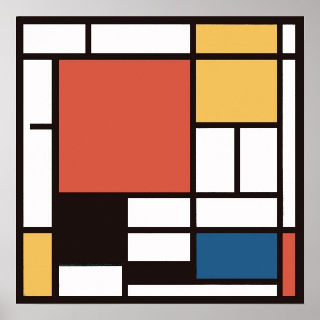 Poster Mondrian 2 (Frente)
