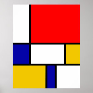 Poster Mondrian 2