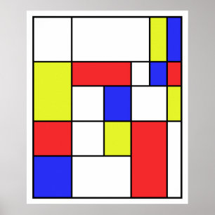 Póster Mondrian #23
