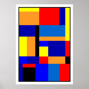 Póster Mondrian #2-1
