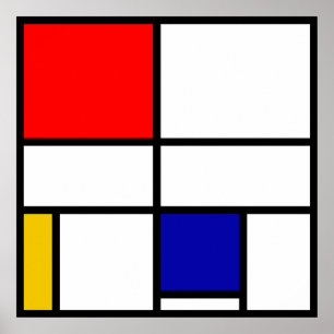 Poster Mondrian 3