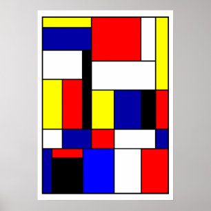 Póster Mondrian #42