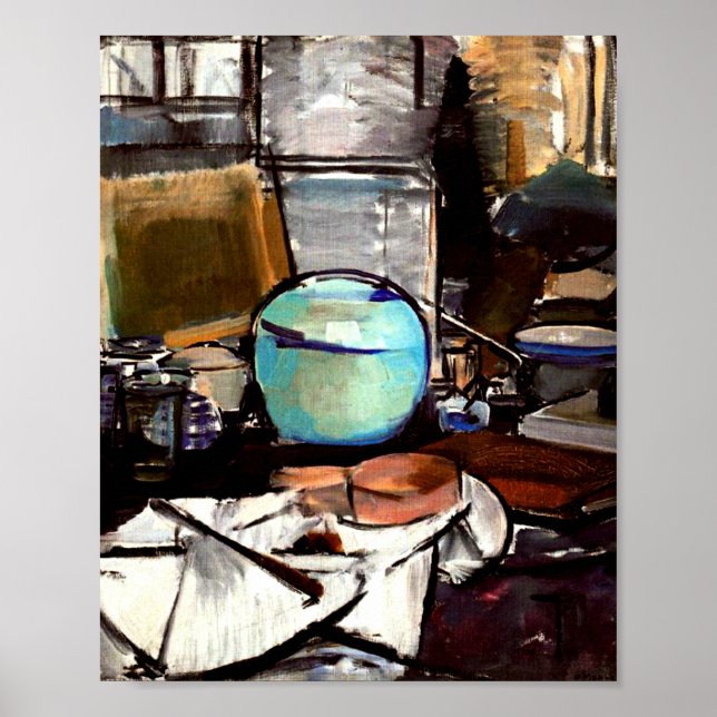 Poster Mondrian - Ainda viva no Gingerpot (Frente)