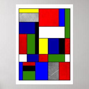 Póster Mondrian nº 4