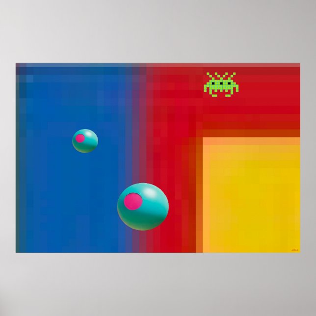 Poster Mondrianos III (Frente)