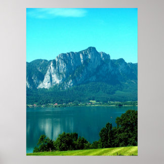 Póster Mondsee-Áustria