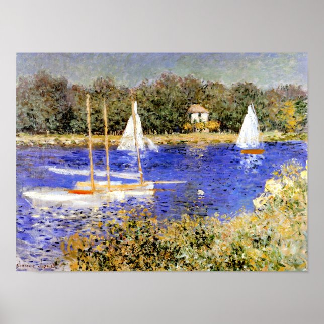 Poster Monet - A Bacia do Argenteuil (Frente)