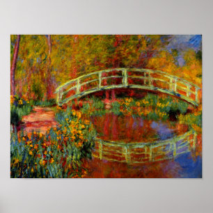 Póster Monet - A Ponte Japonesa