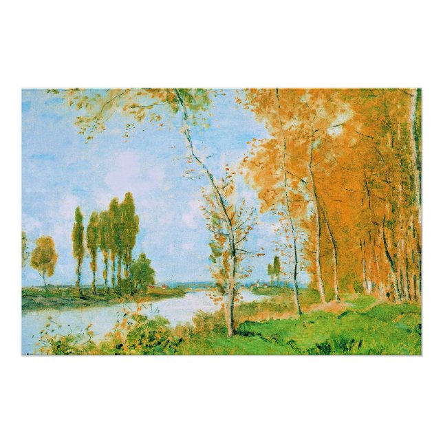 Póster Monet - A Primavera em Argenteuil, (Frente)