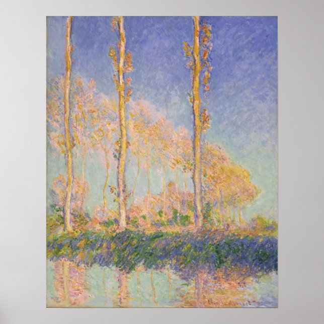 Poster Monet - Álamo (Frente)