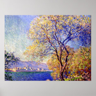Poster Monet - Antibes Seen do Jardim Salis, 