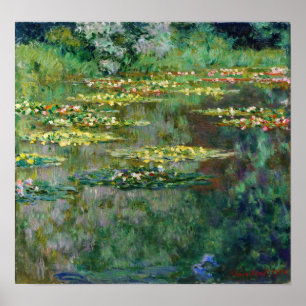 Poster Monet - Bacia Das Ninfas