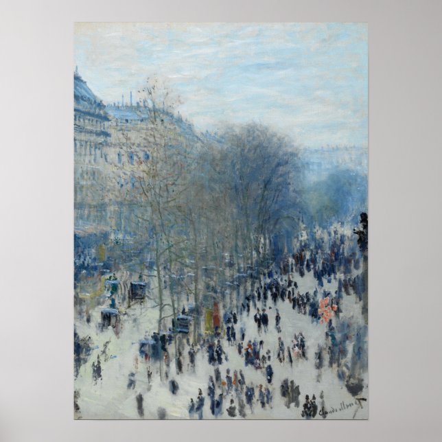 Poster Monet - Boulevard Des Capucines (Frente)