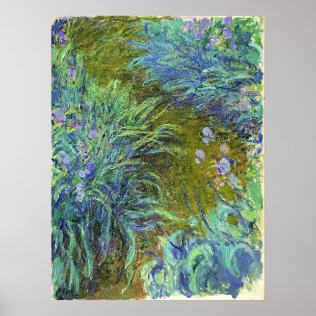 Poster Monet - Caminho através das Íris 02 (Frente)