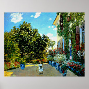 Poster Monet - Casa do Artista na Argentina