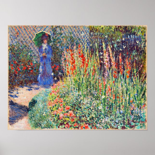 Poster Monet - Flor Arredondada (Frente)