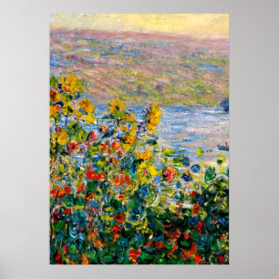 Poster Monet - Flores de Vetheuil
