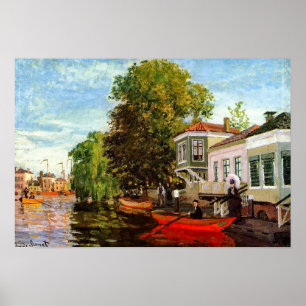 Poster Monet France Impressionista Pessoas Zaan Em Zaan