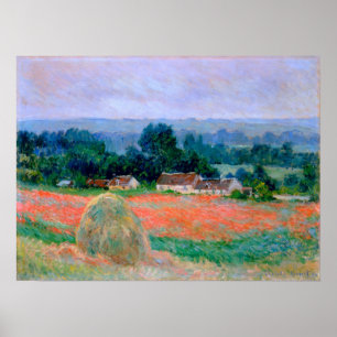 Poster Monet - Haystack No Giverny 1886