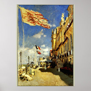 Poster Monet - Hotel des Roches Noires, Trouville