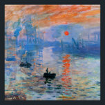 Póster Monet - Impressão, Assalto do Sol,<br><div class="desc">Sunrise,  famosa pintura de Claude Monet.</div>