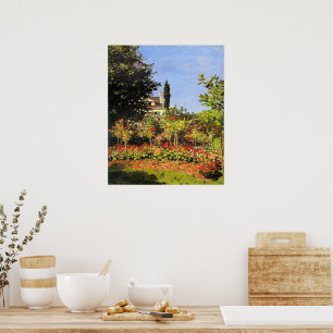 Poster Monet - Jardim em Flor