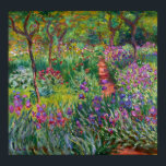 Poster Monet - Jardim Íris Em Giverny 1900<br><div class="desc">O Jardim Íris em Giverny 1900,  por Claude Monet. Para obter mais imagens prontas para poster do Livro 3 da Série de Arte Zedigna "Claude Monet - Paintings & Drawing Vol 2",  visite https://books.zedign.com/zas/3.html</div>