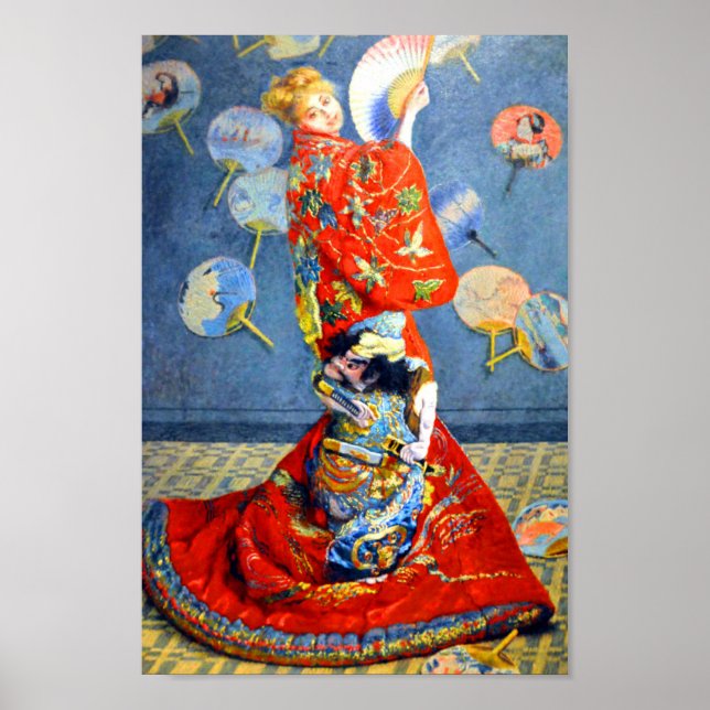 Poster Monet La Japonaise (Frente)